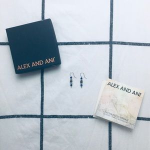 ✰ nwt alex and ani ultramarine tidepool earrings
